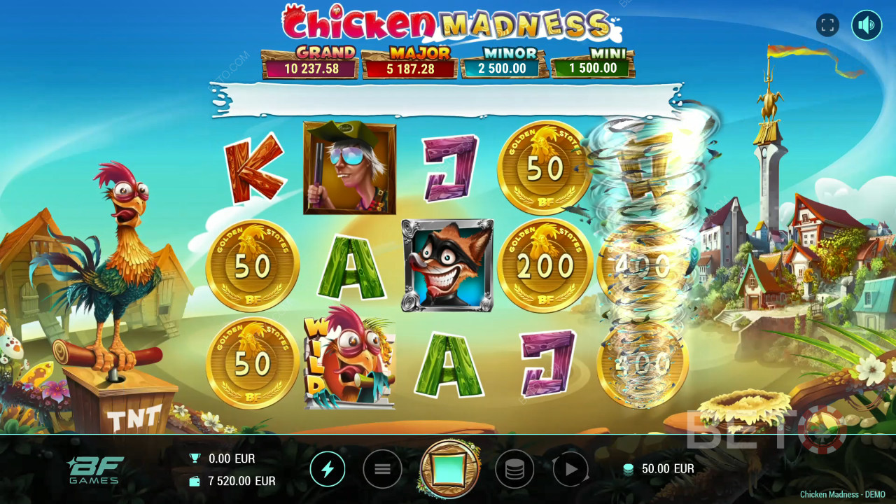 Chicken Madness Δωρεάν Παιχνίδι