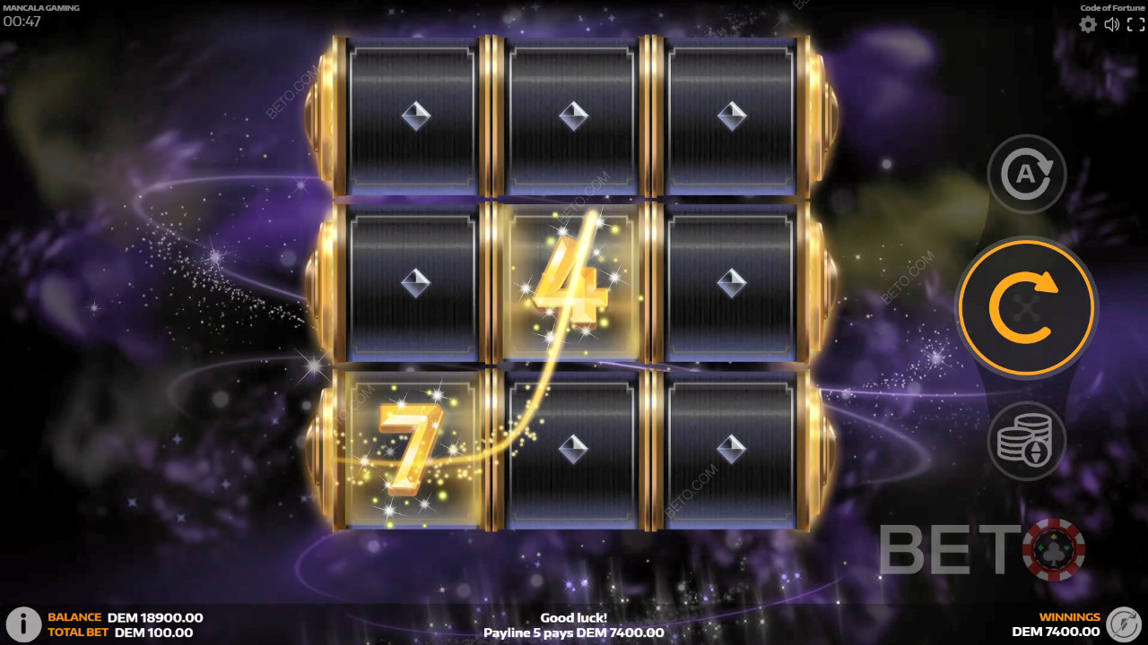 Ανασκόπηση του Code of Fortune από την BETO Slots