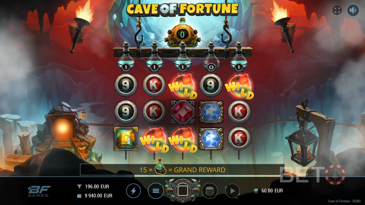 Ανασκόπηση του Cave of Fortune από την BETO Slots