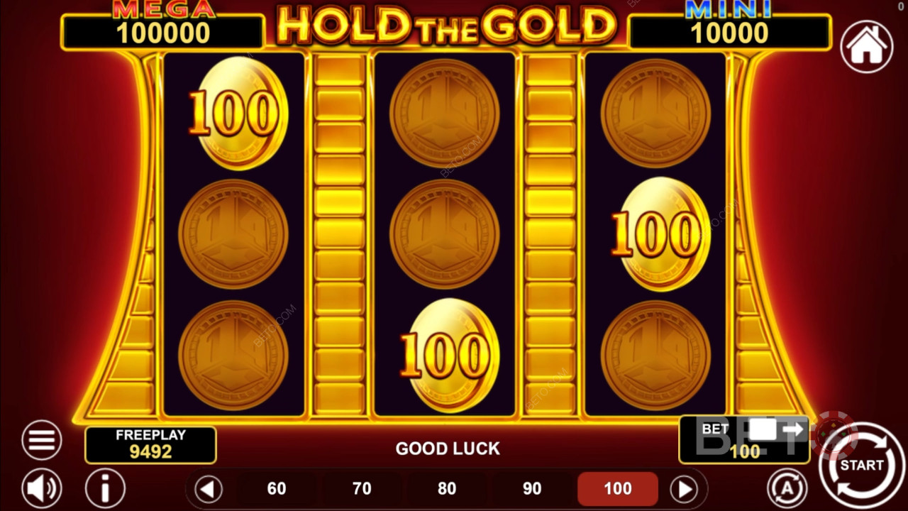 Hold The Gold Ανασκόπηση από BETO Slots