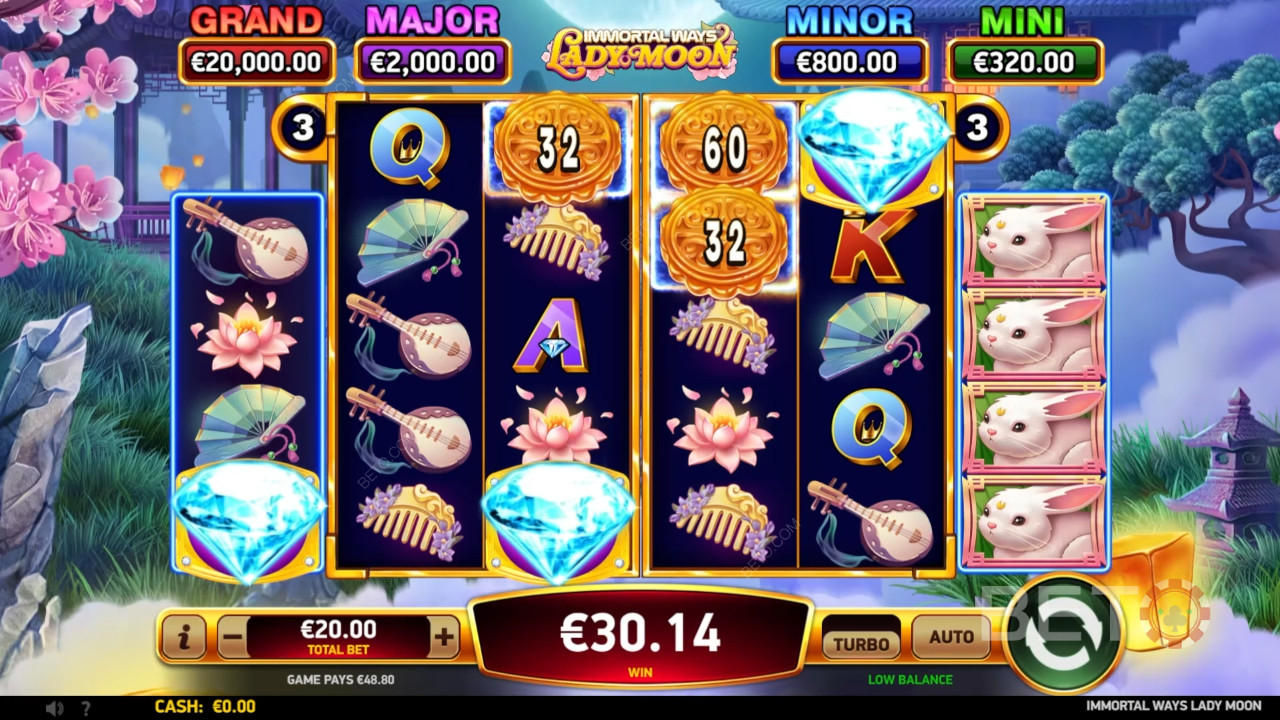 Immortal Ways Lady Moon Ανασκόπηση από BETO Slots