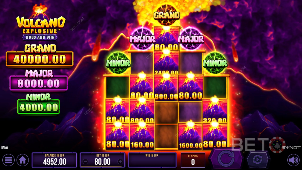 Volcano Explosive Ανασκόπηση από BETO Slots