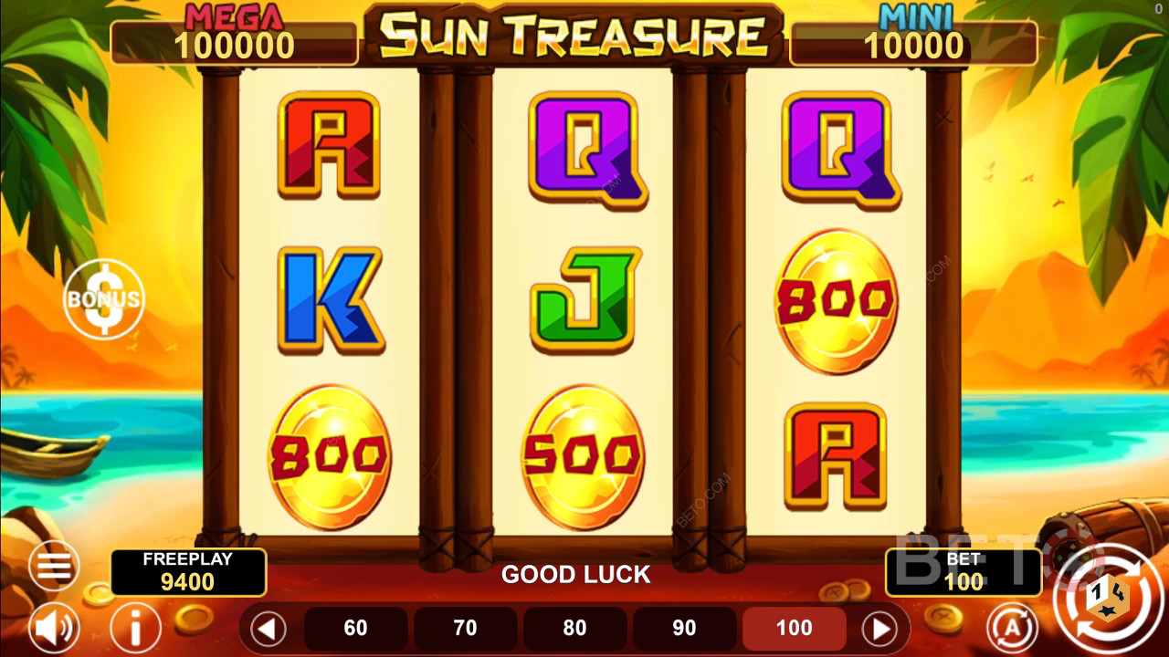 Sun Treasure Hold & Win Δωρεάν Παιχνίδι