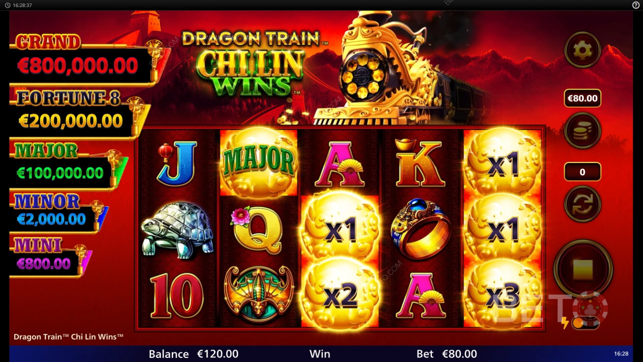 Το Dragon Train Chi Lin κερδίζει κριτική από τους κουλοχέρηδες BETO