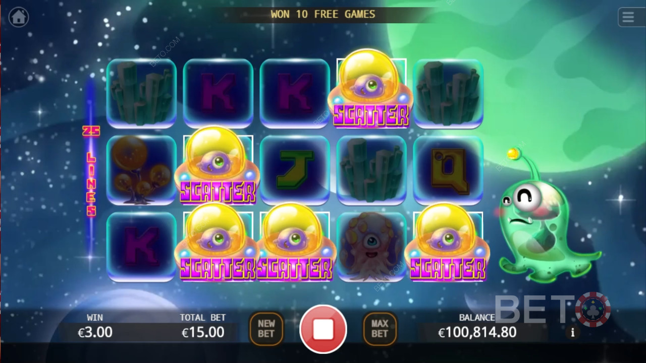Alien Tour Ανασκόπηση από BETO Slots