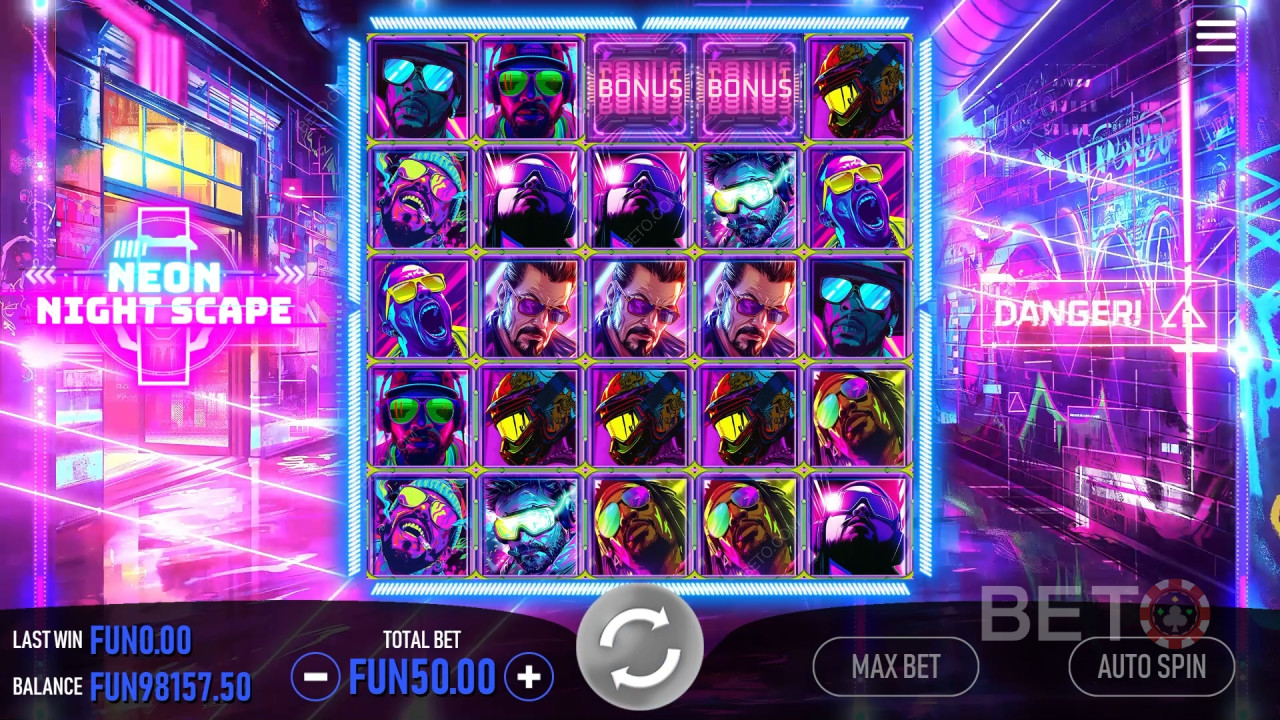 Neon Night Scape Δωρεάν Παιχνίδι