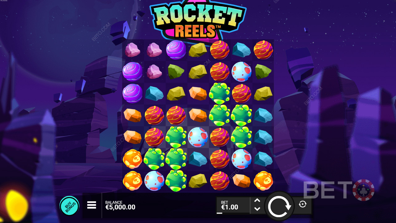 Κουλοχέρης Rocket Reels με βάση το σύμπλεγμα της Hacksaw Gaming