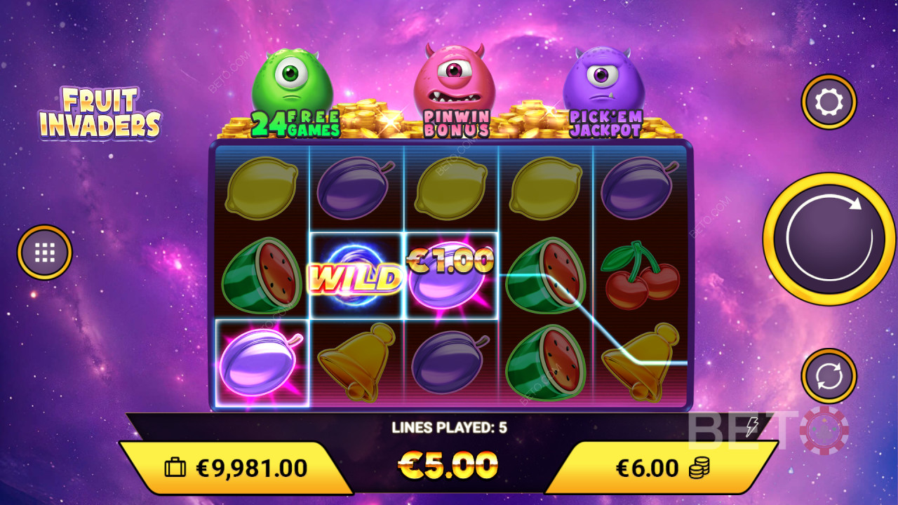 Πώς να παίξετε το Fruit Invaders της Amigo Gaming