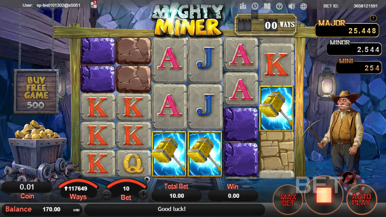 Mighty Miner Δωρεάν Παιχνίδι