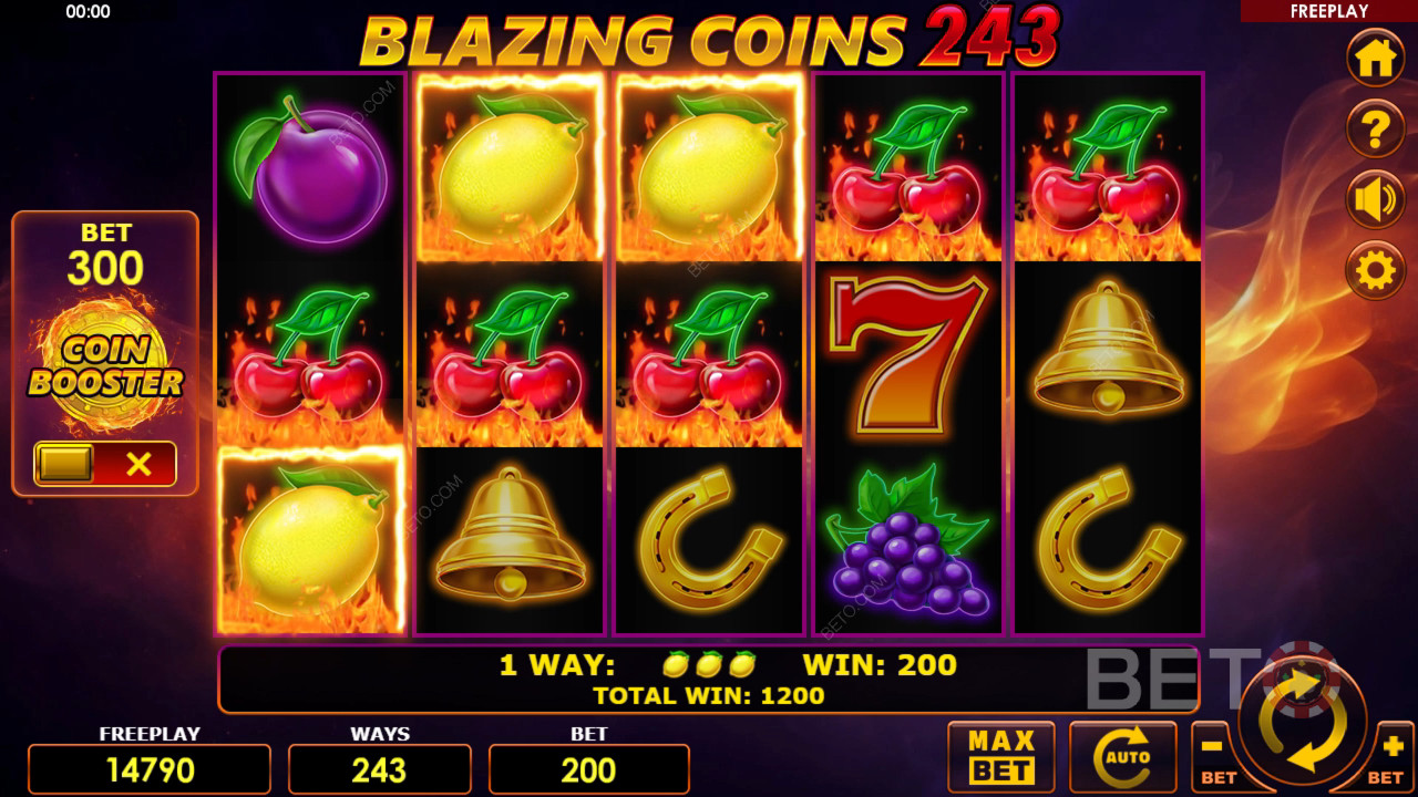 Blazing Coins 243 Δωρεάν Παιχνίδι