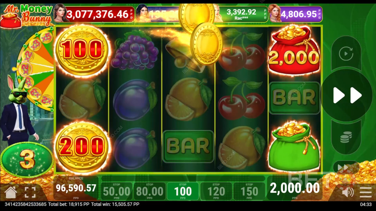 Κερδίστε 3.500 φορές το στοίχημά σας στο Money Bunny Video Slot!