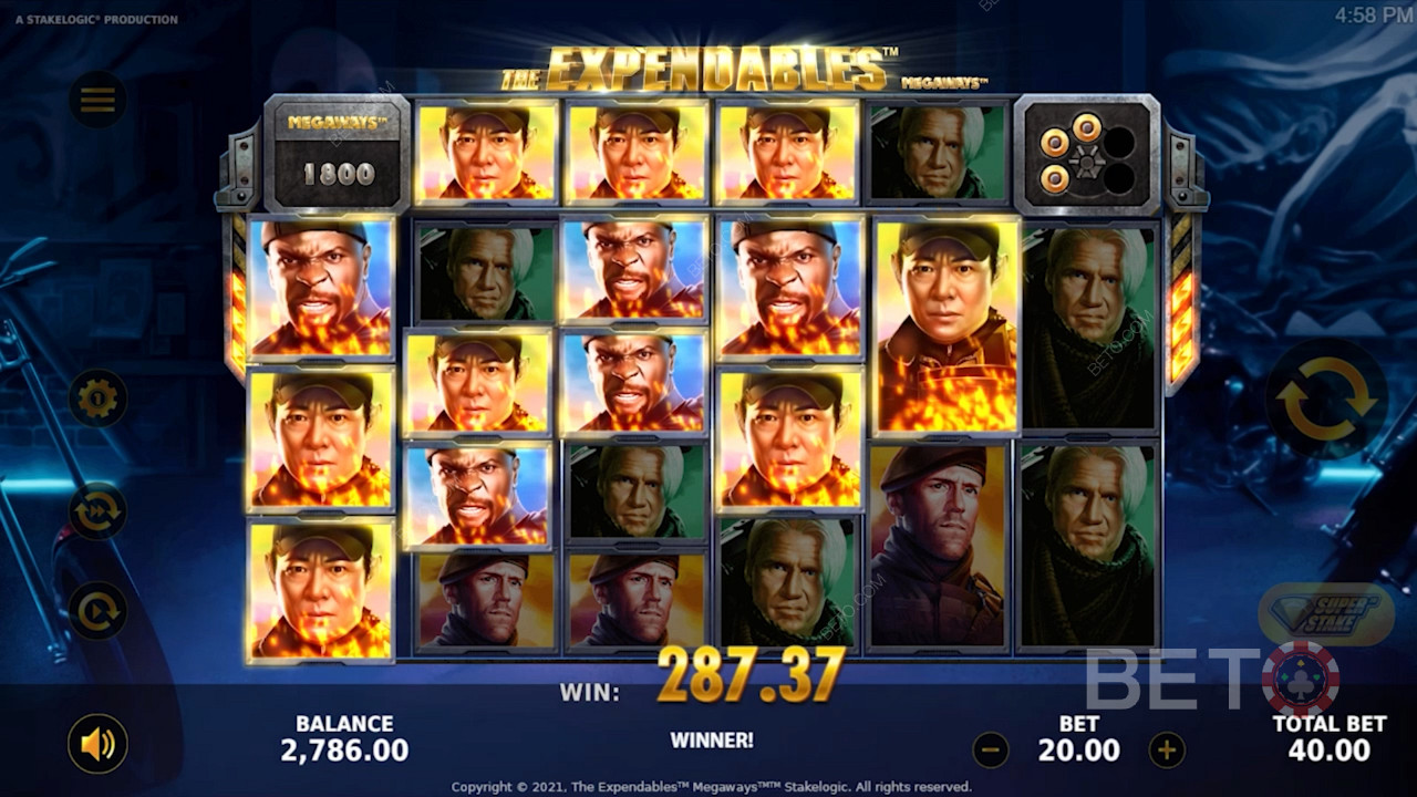 The Expendables New Mission Megaways Δωρεάν Παιχνίδι