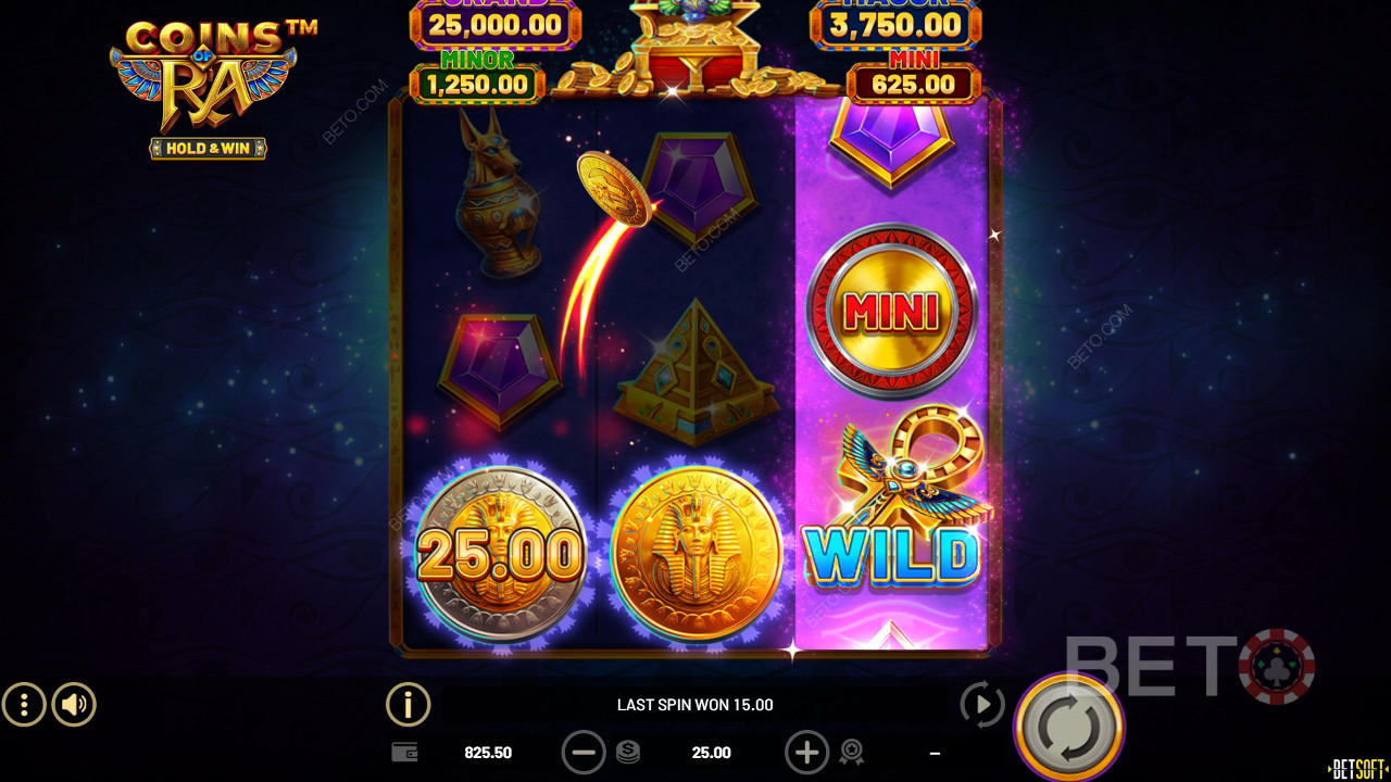 Coins of Ra Ανασκόπηση από BETO Slots