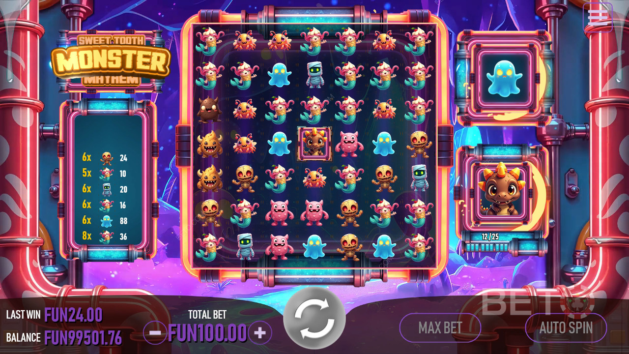 Sweet Tooth Monster Mayhem Δωρεάν Παιχνίδι