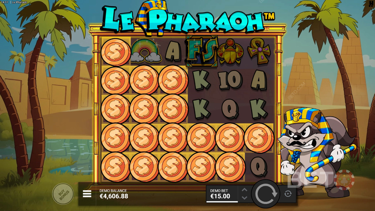 Le Pharaoh Ανασκόπηση από BETO Slots