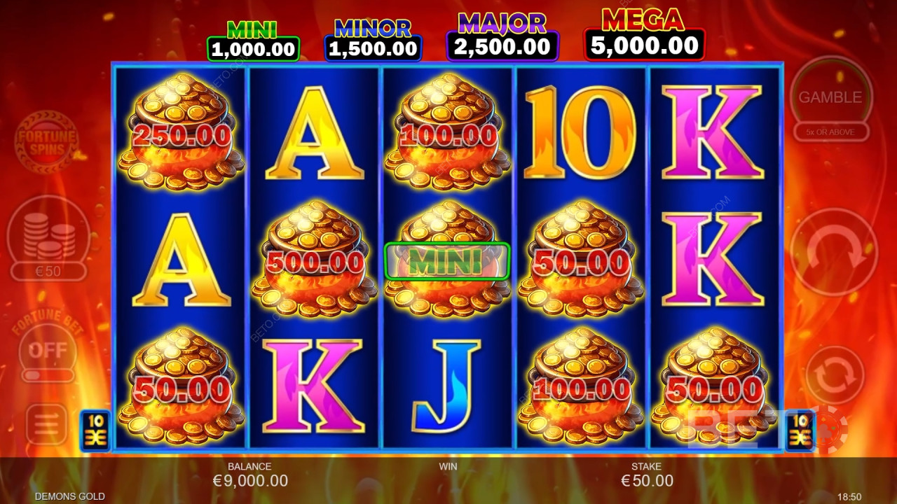 Demon's Gold Δωρεάν Παιχνίδι