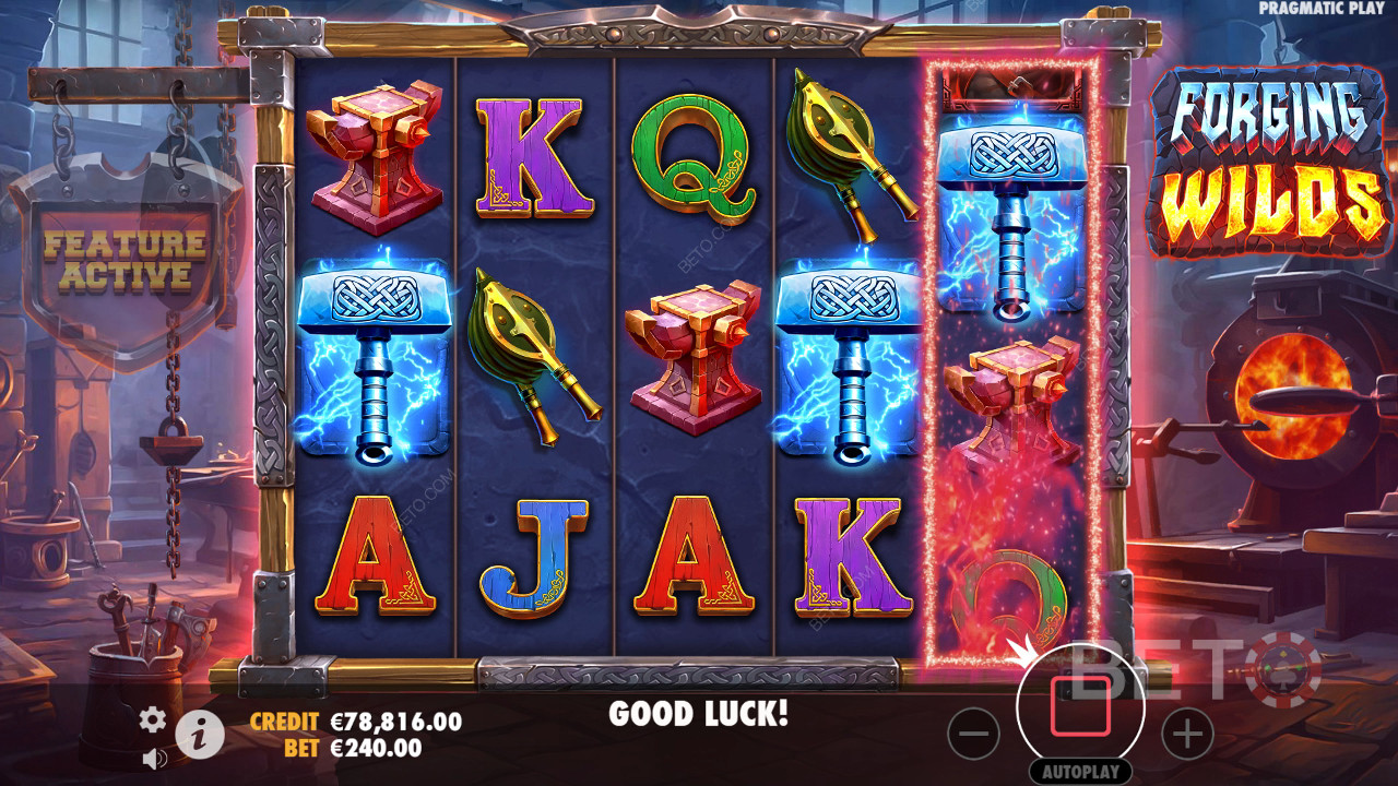 Ανασκόπηση Forging Wilds από την BETO Slots