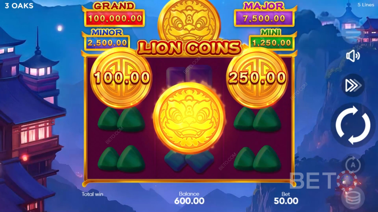 Lion Coins κριτική από BETO Slots