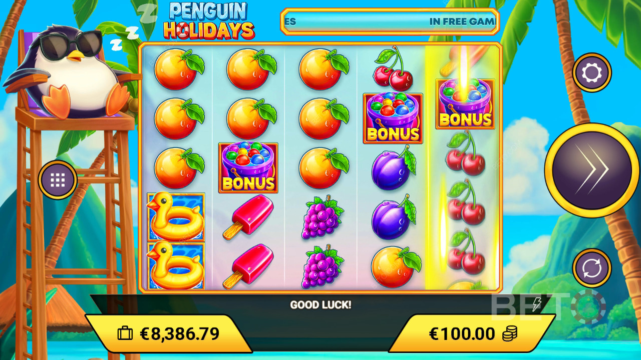 Penguin Holidays Ανασκόπηση από BETO Slots
