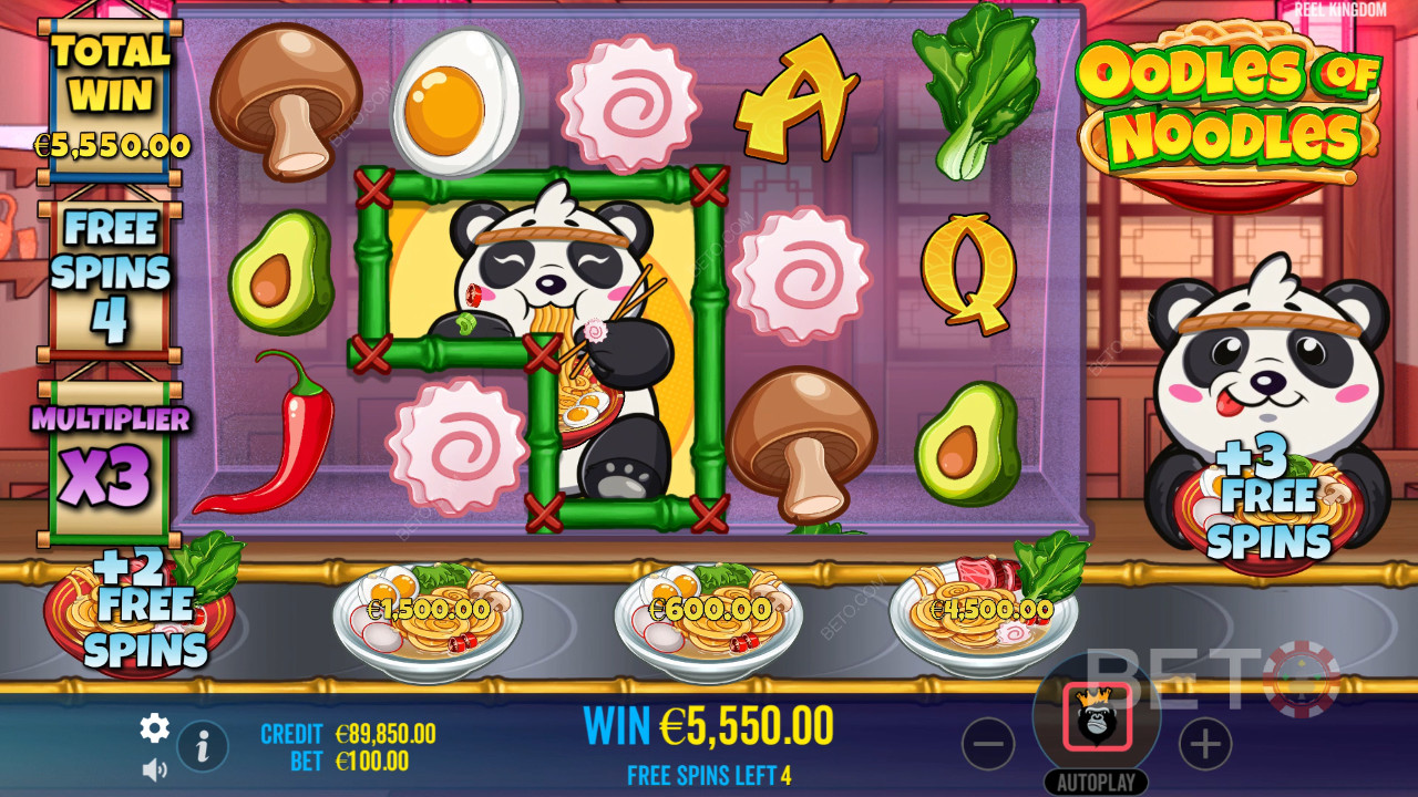 Oodles of Noodles Ανασκόπηση από BETO Slots