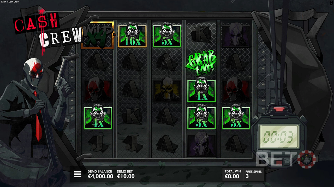 Cash Crew Ανασκόπηση από BETO Slots