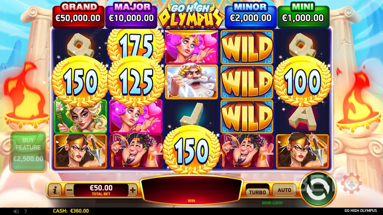 Go High Olympus Ανασκόπηση από BETO Slots