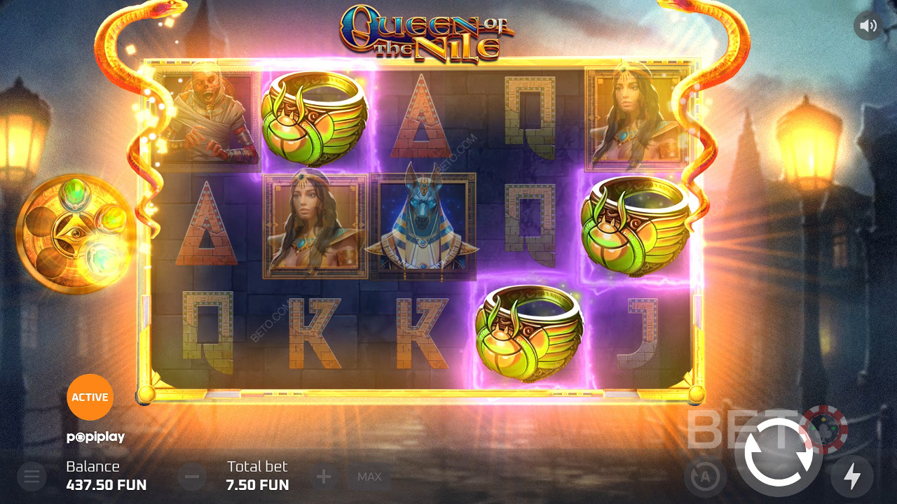 Queen of the Nile (Popiplay) Δωρεάν Παιχνίδι