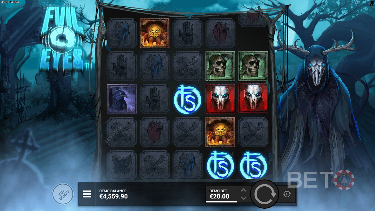 Evil Eyes κριτική από BETO Slots