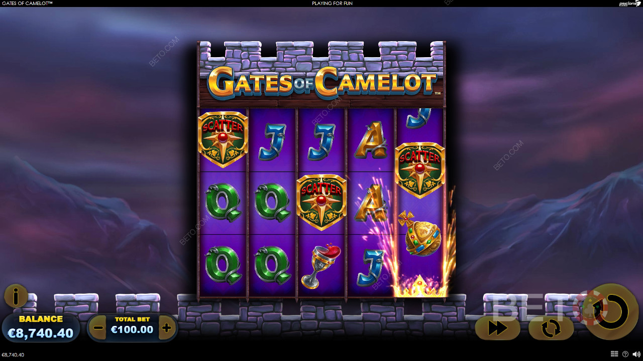 Gates of Camelot Ανασκόπηση από BETO Slots