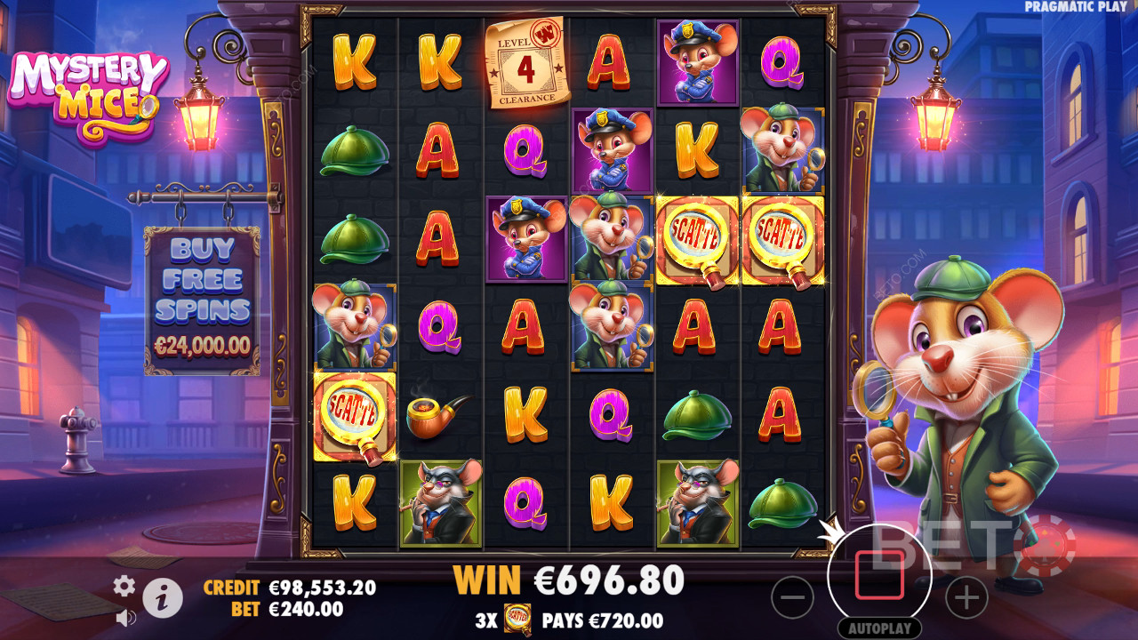 Mystery Mice Ανασκόπηση από BETO Slots