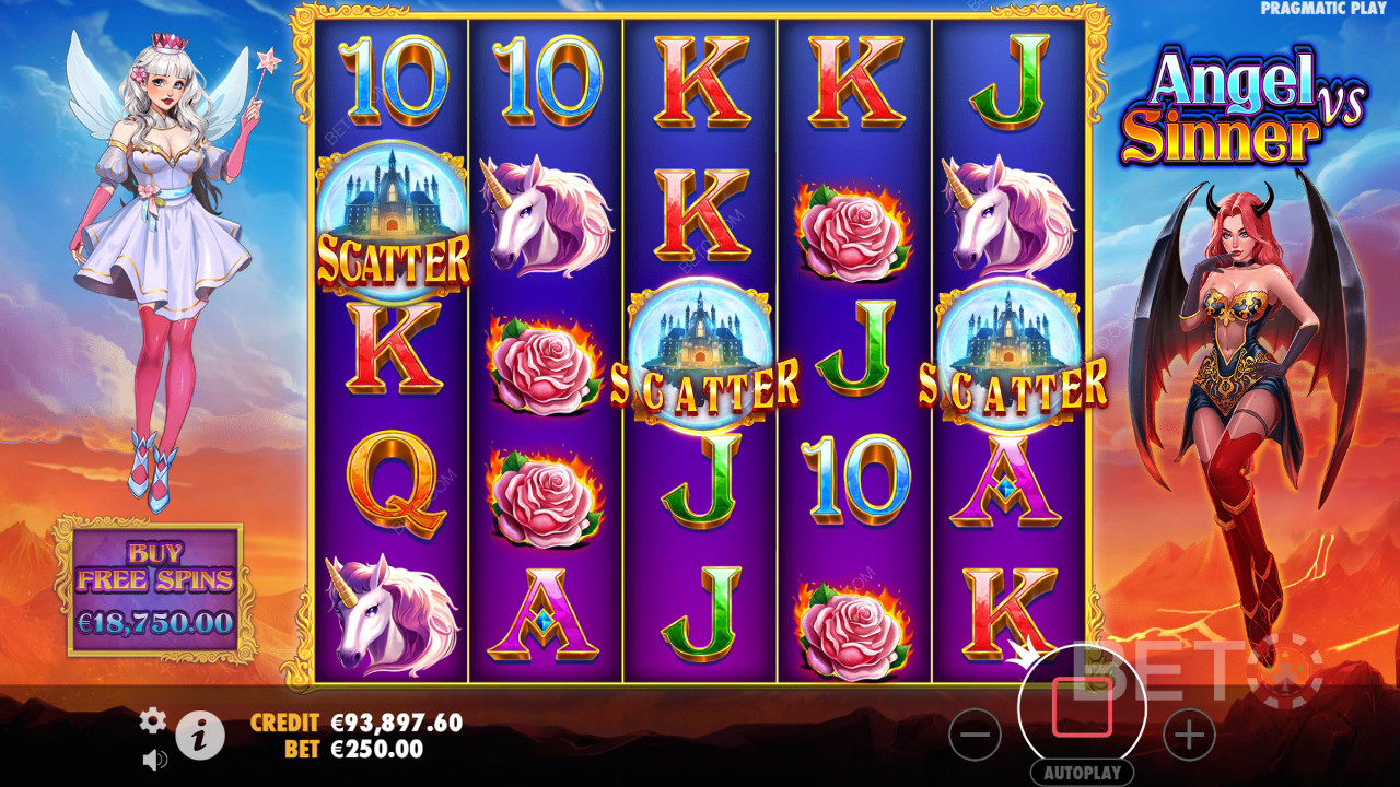 Angel vs Sinner Ανασκόπηση από BETO Slots