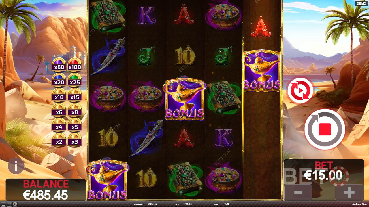 Arabian Wins κριτική από BETO Slots
