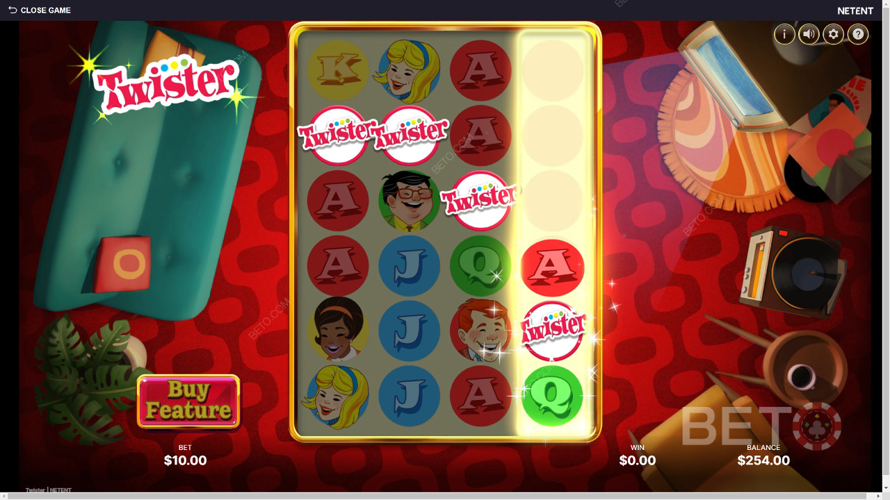 Twister (NetEnt) Δωρεάν Παιχνίδι