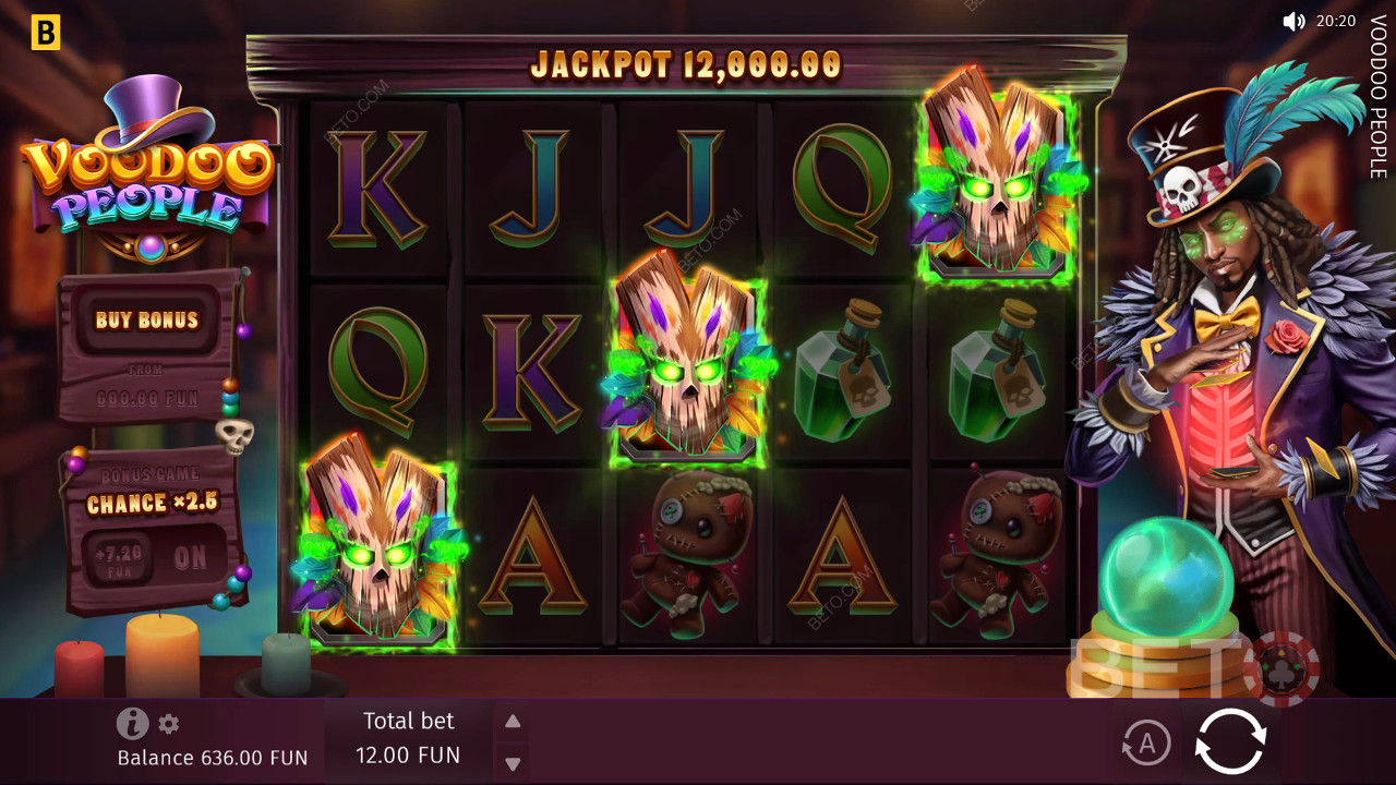 Voodoo People Ανασκόπηση από BETO Slots