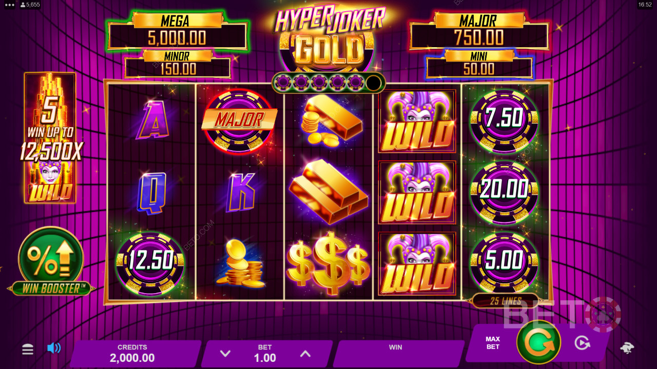 Hyper Joker Gold Ανασκόπηση από BETO Slots