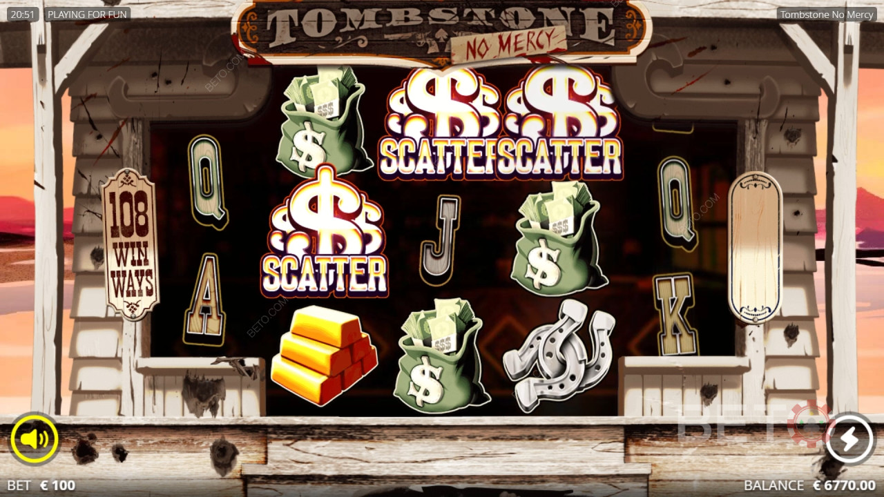 Tombstone No Mercy κριτική από BETO Slots