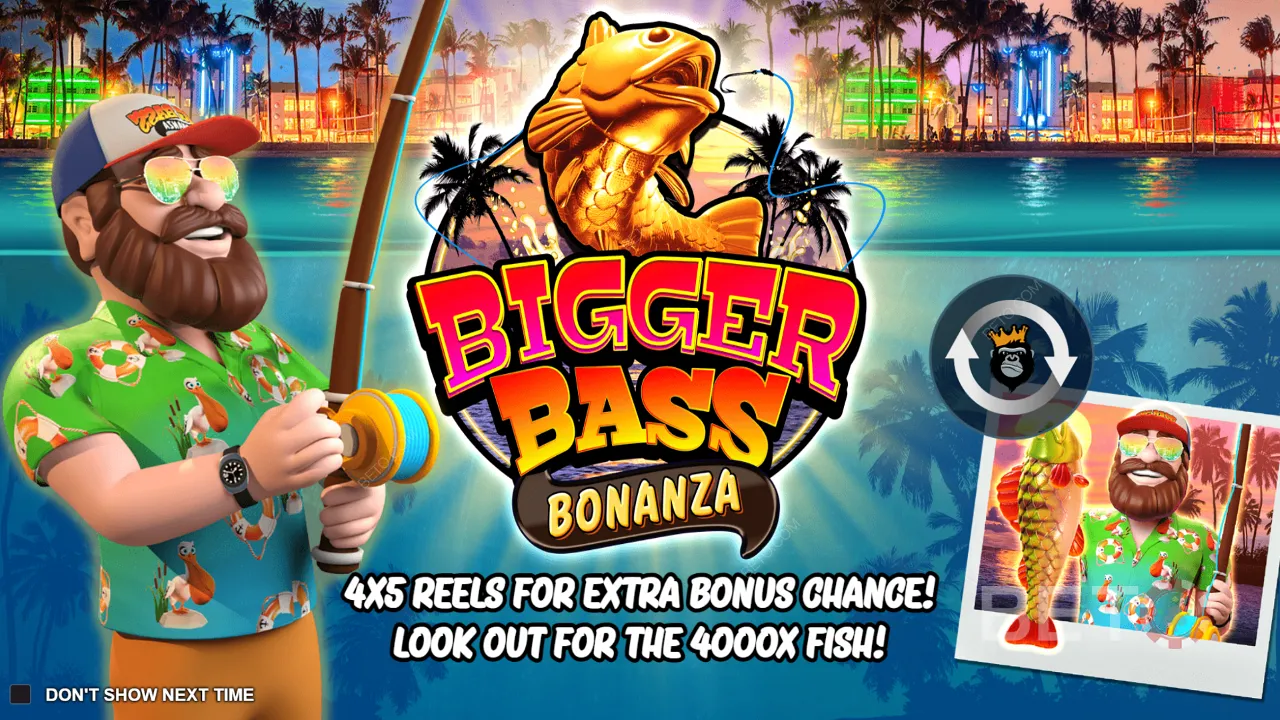 Παιχνίδι του κουλοχέρη βίντεο Bigger Bass Bonanza