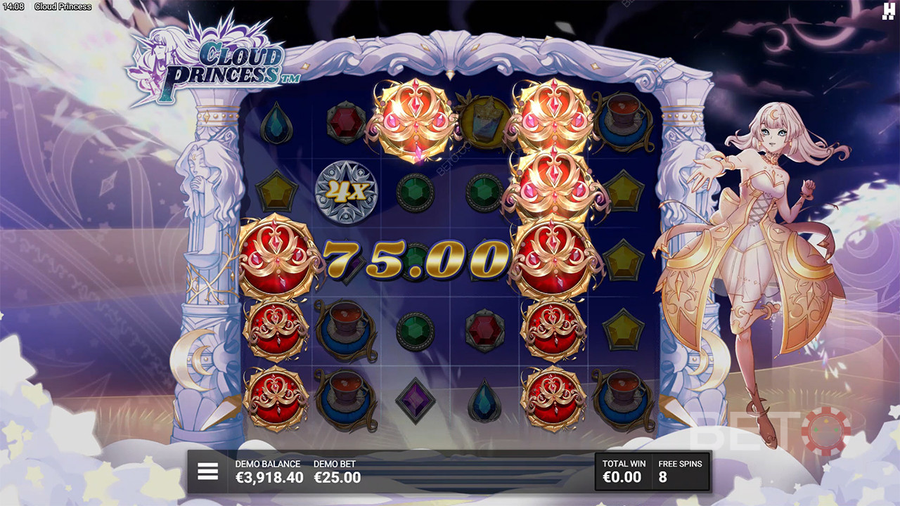 Ανασκόπηση του Cloud Princess από την BETO Slots
