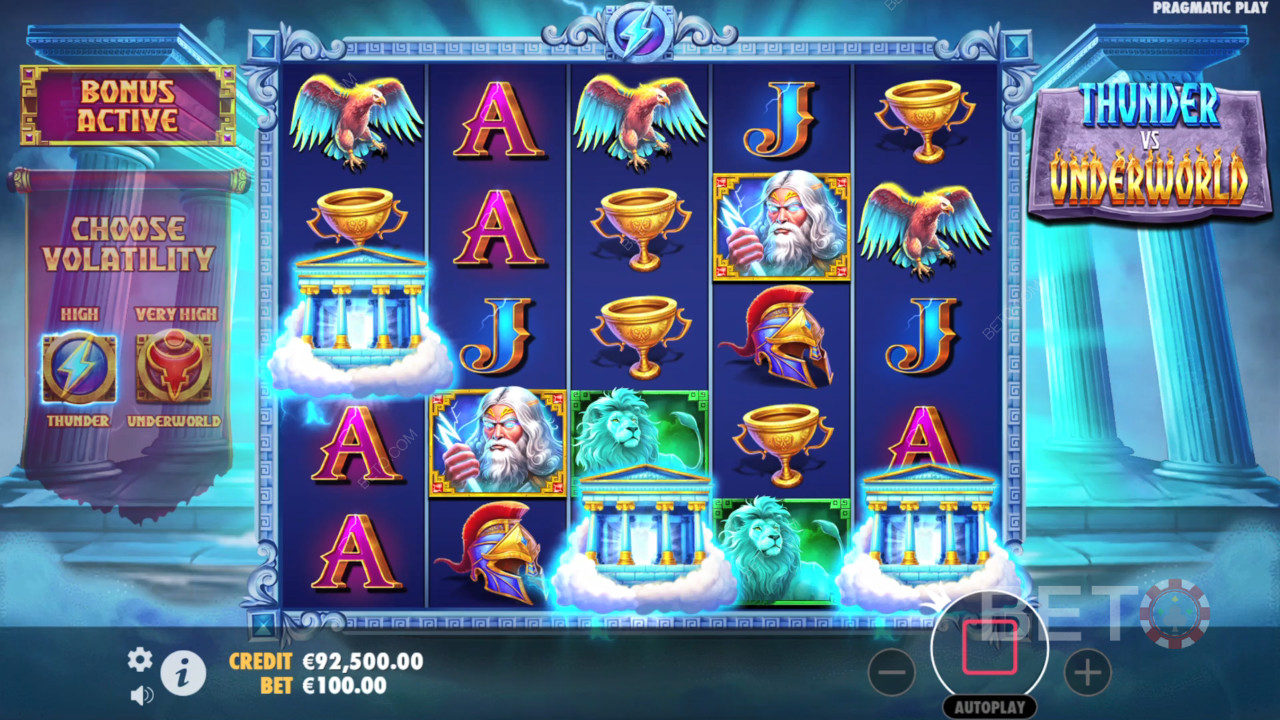 Thunder vs Underworld Ανασκόπηση από BETO Slots