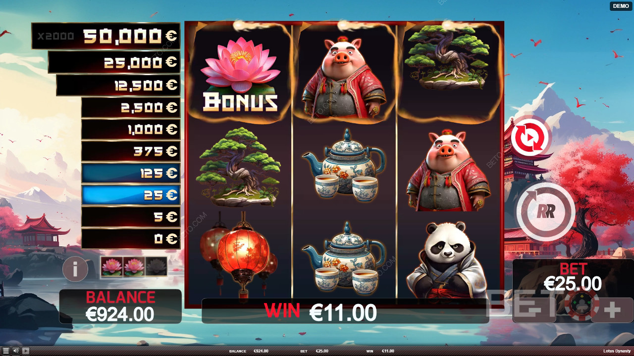 Lotus Dynasty Ανασκόπηση από BETO Slots