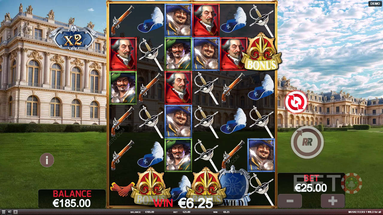 Musketeers 1 Wild for All Δωρεάν Παιχνίδι
