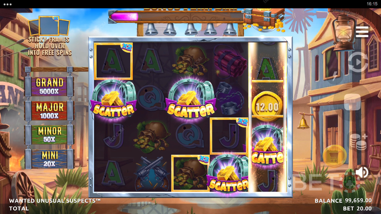 Wanted Unusual Suspects Αναθεώρηση από BETO Slots