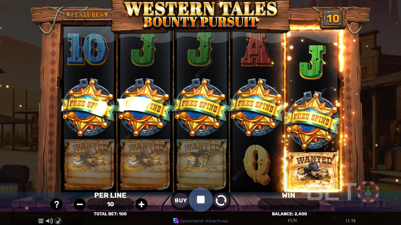 Western Tales - Bounty Pursuit Ανασκόπηση από την BETO Slots