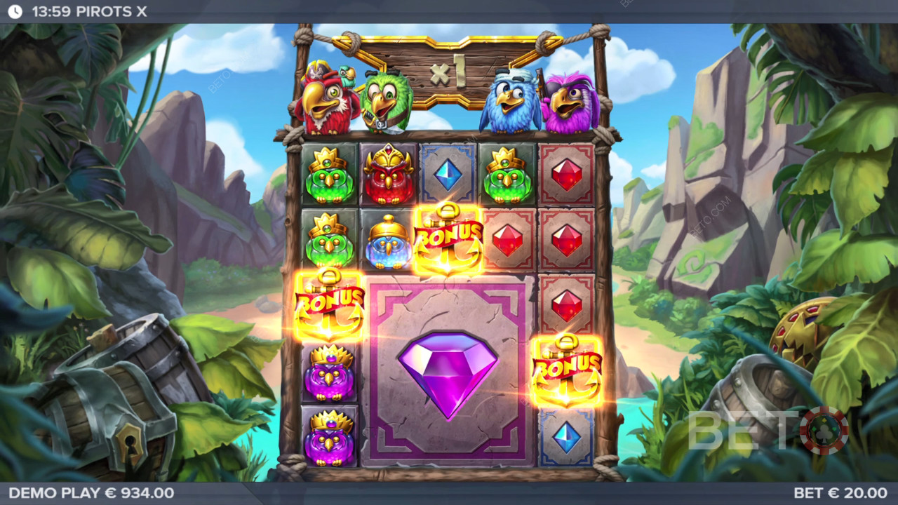 Ανασκόπηση Pirots X από BETO Slots