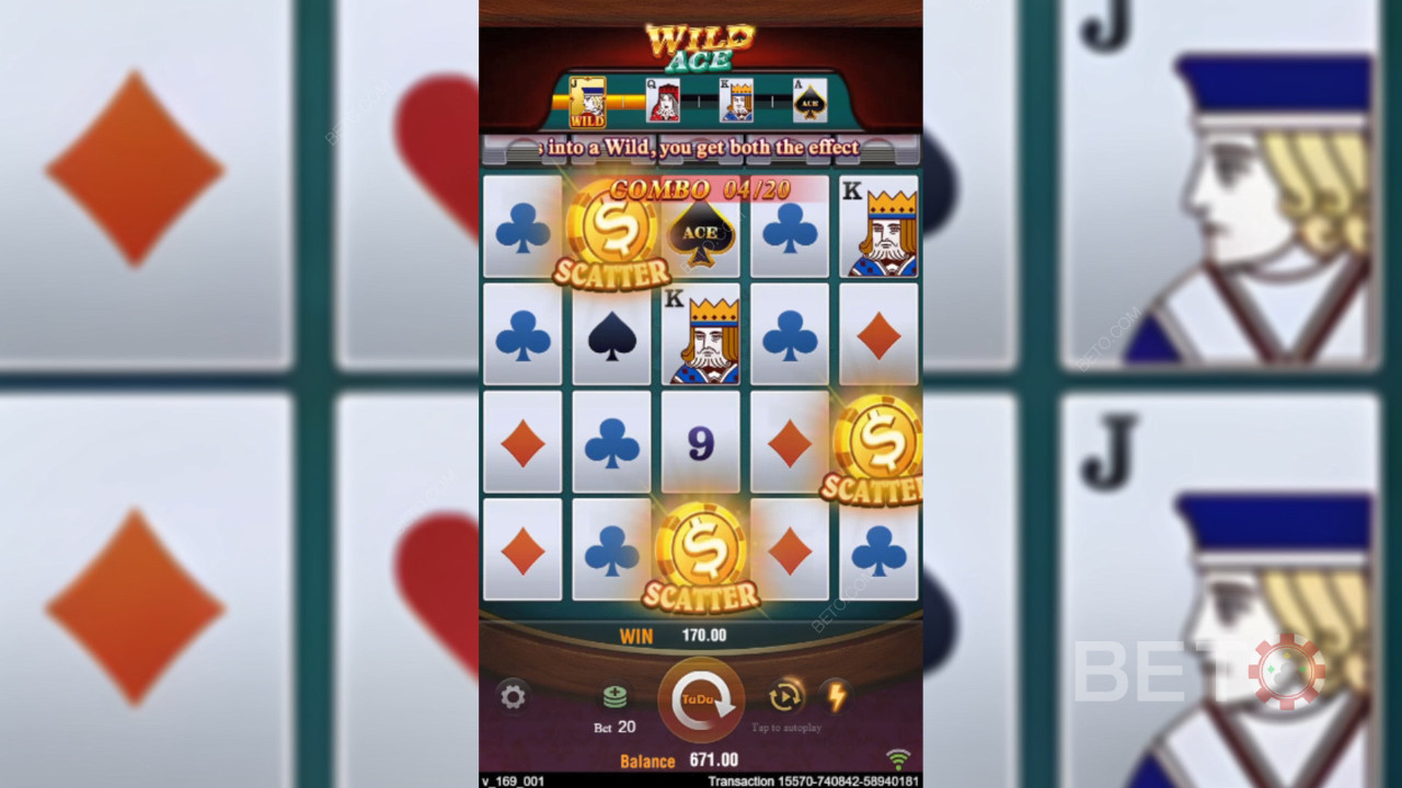Wild Ace Ανασκόπηση από BETO Slots