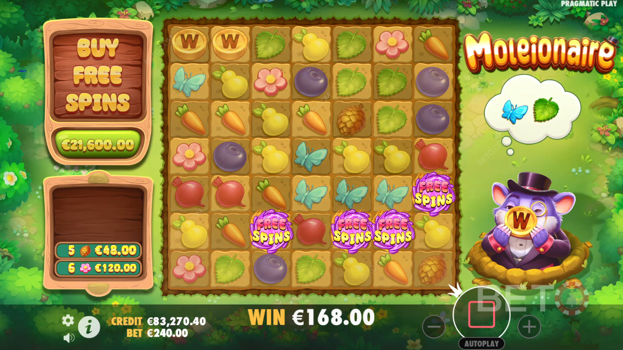 Moleionaire Ανασκόπηση από BETO Slots