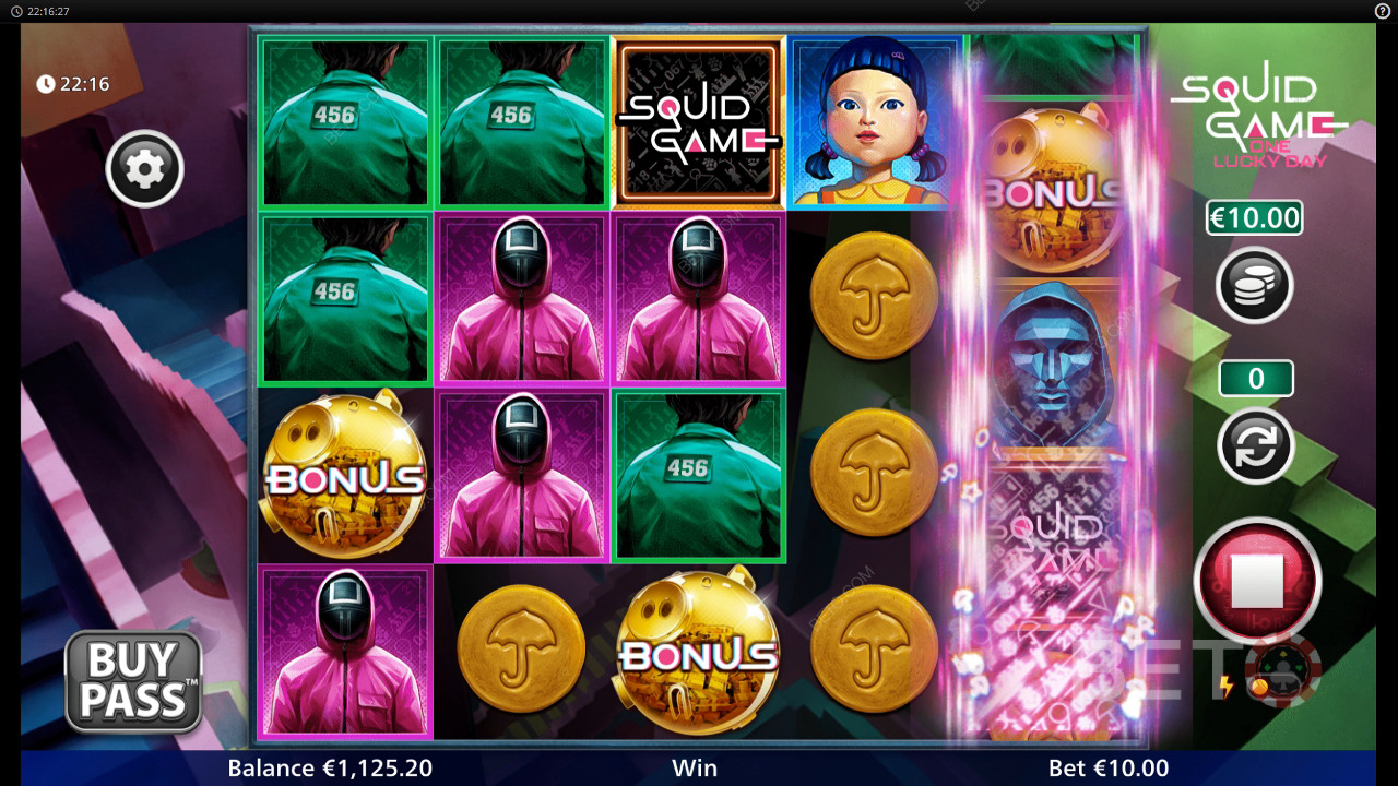 Παιχνίδι Squid - One Lucky Day Review από την BETO Slots