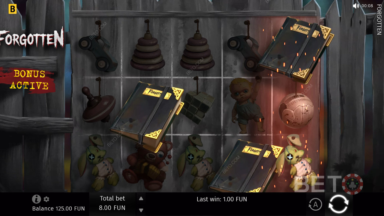 Forgotten Ανασκόπηση από BETO Slots