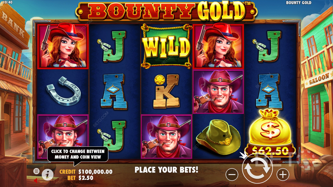Bounty Gold δημιουργεί 25 γραμμές πληρωμής