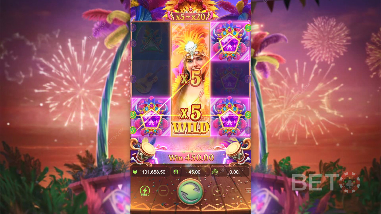 Ανασκόπηση του Rio Fantasia από την BETO Slots